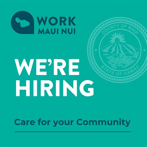 Sign In. . Maui career opportunities
